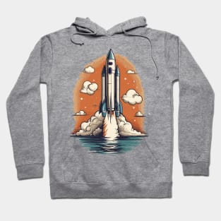 Rocket launch Hoodie